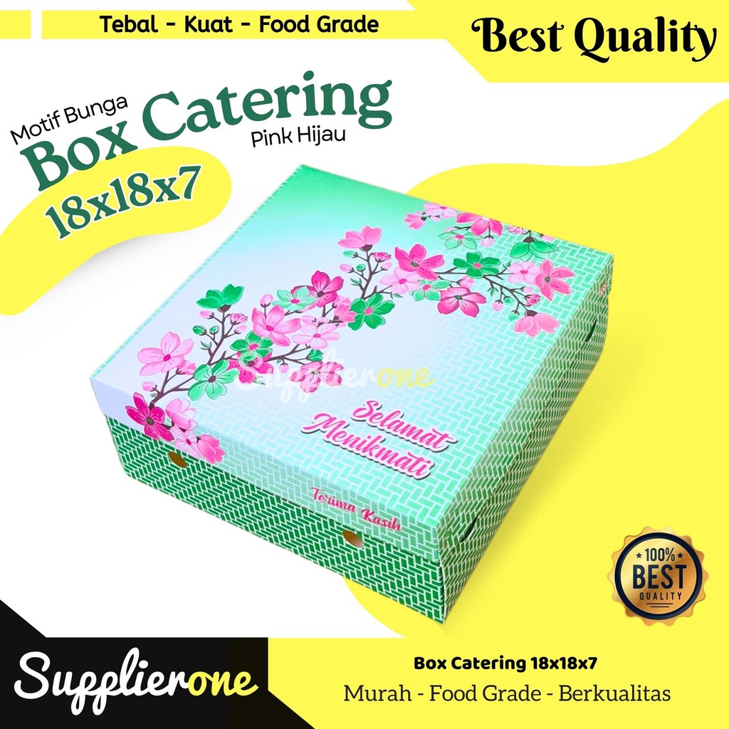 Box Catering Motif / Box Nasi kotak / Box Nasi / Box Makanan / Kotak Nasi Box / Kotak Nasi Box Cater