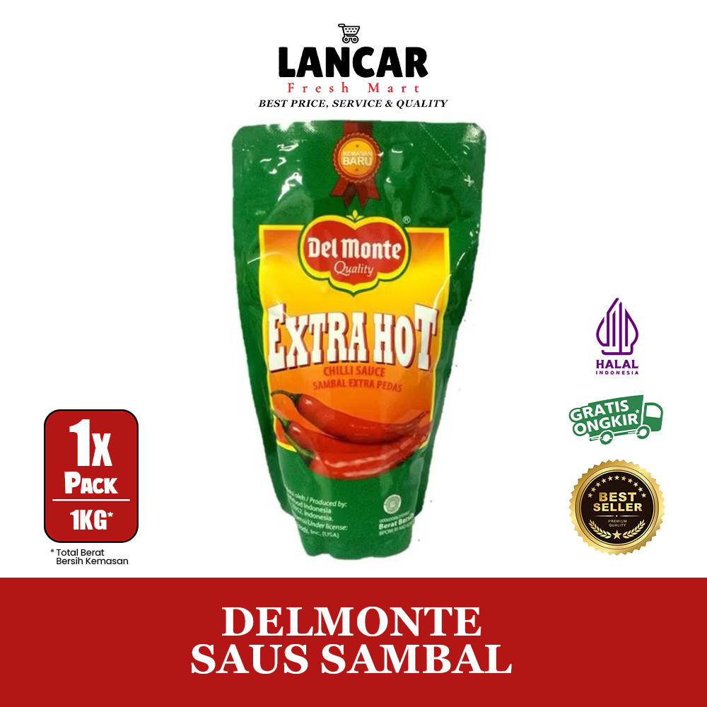 

DELMONTE SAUS SAMBAL1KG / DELMONTE SAUS SAMBAL REFILL PACK 1KG