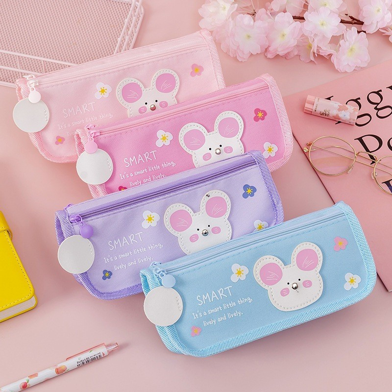 

✅ KP009 Kotak Pensil Kartoon Imut Lucu Modern Kotak Pensil Anak Anak Sekolah Motif Mouse Cute Simple Warna Cute Simpan Pena