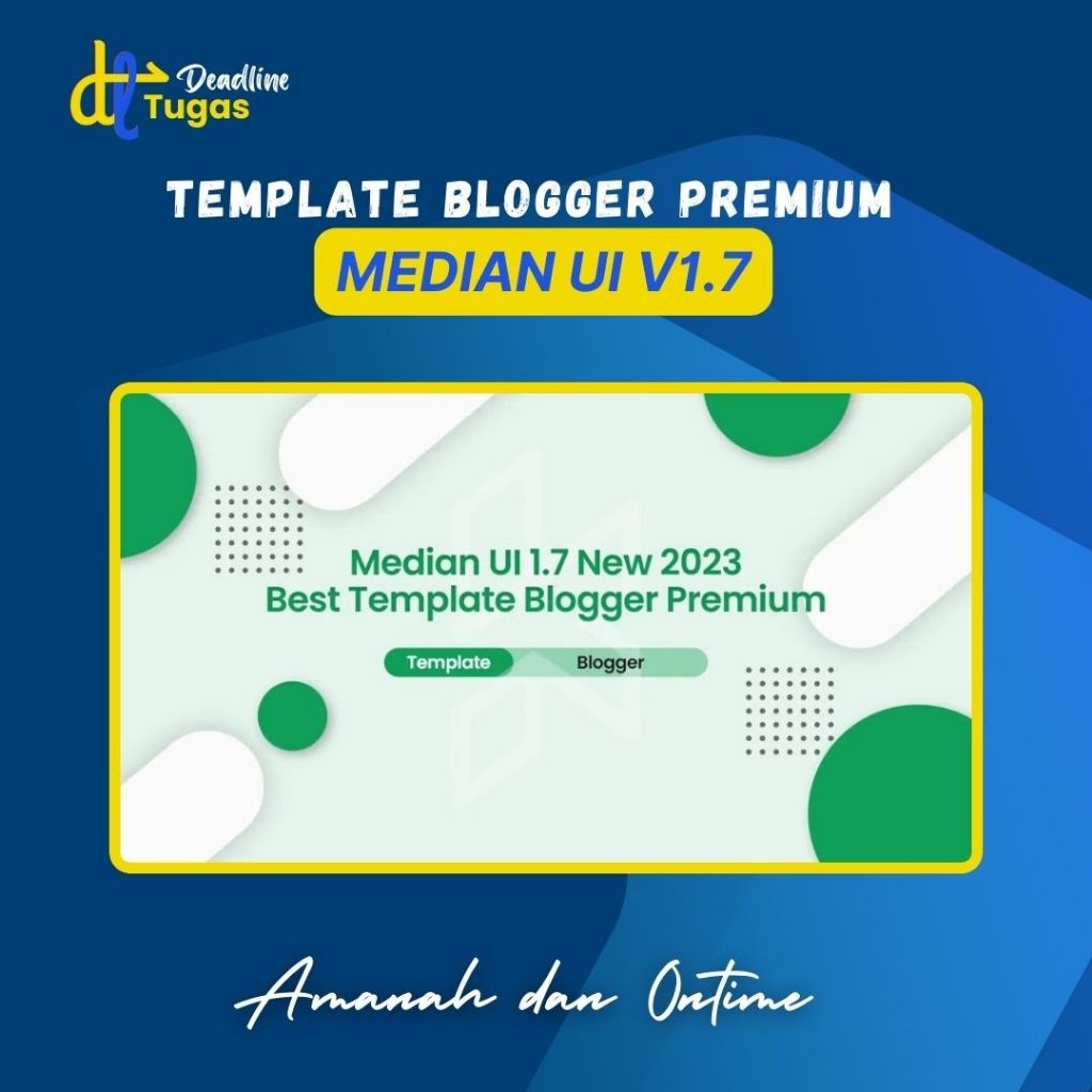 Template Blogger Premium Median UI v1.7