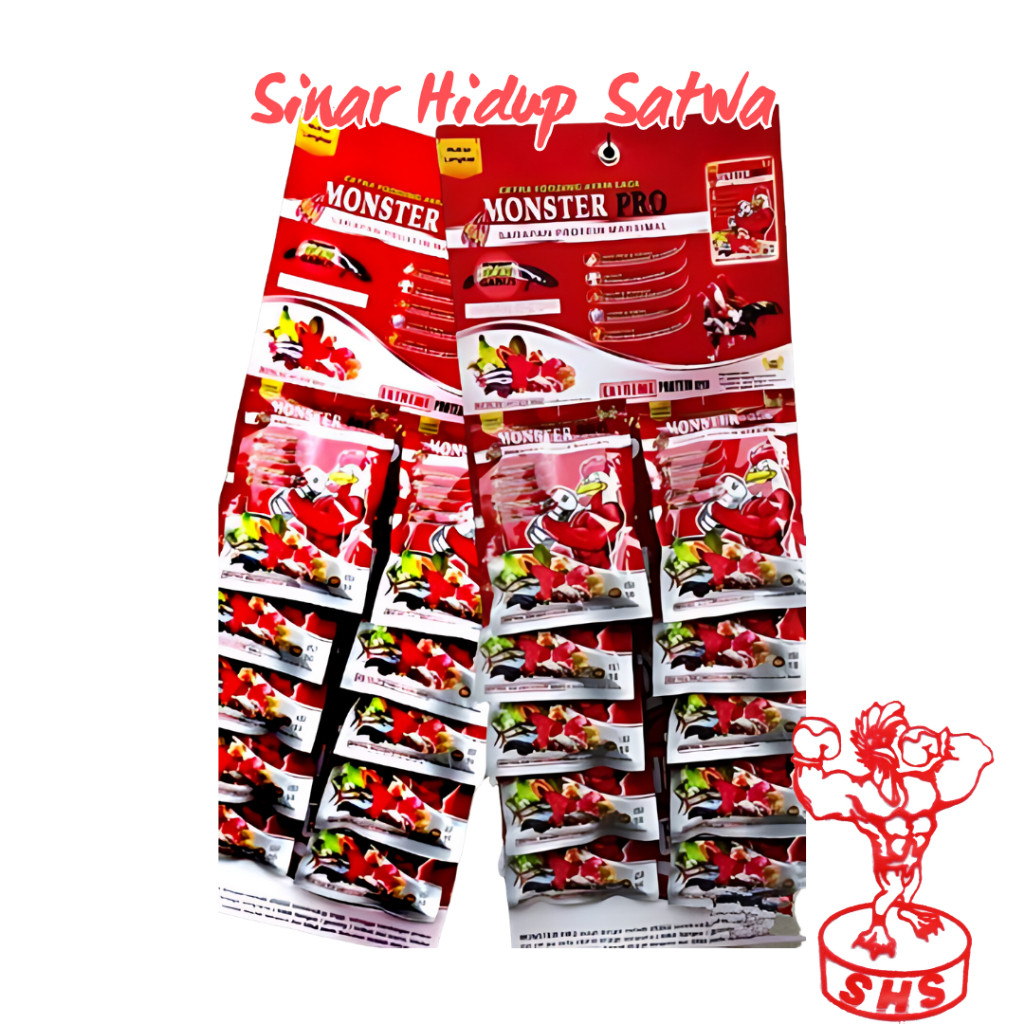 Monster Pro 1rentengan isi 10bungkus