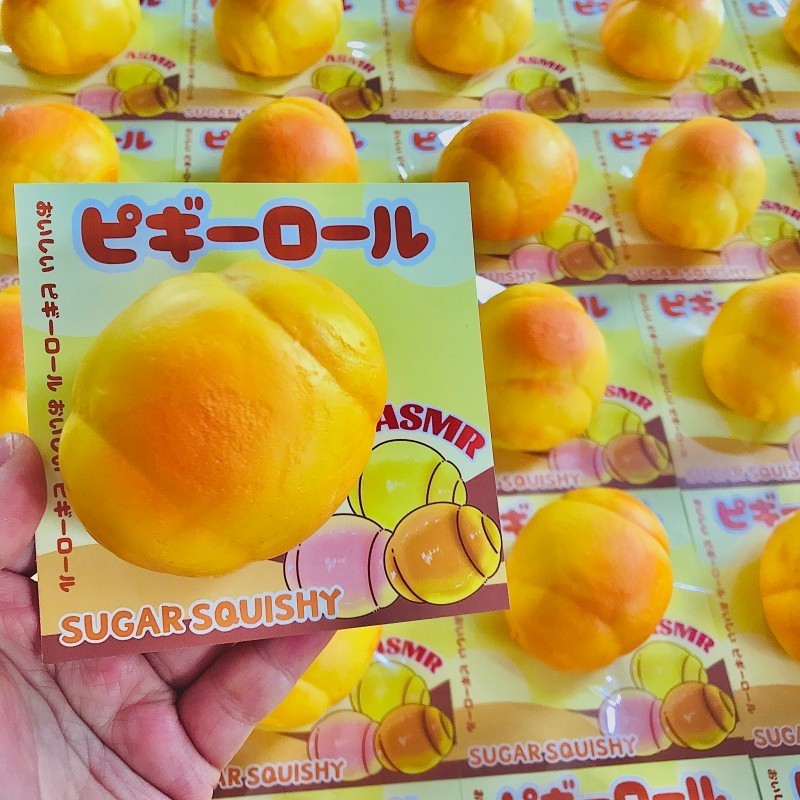 Sugar Squishy Sticky Piggy Bun Slow Rising Squishy