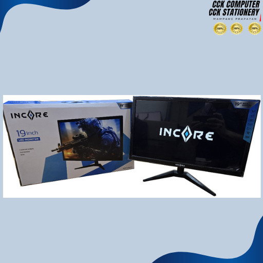 Promo Monitor LED 19 Inch 22 Inch 24 Inch Incore HDMI / Led Monitor Incore 19" 22" 24"