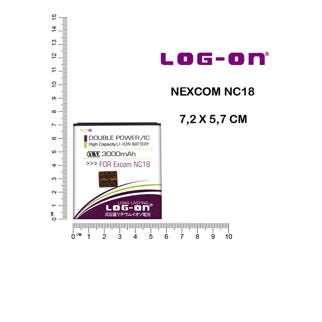 BATERAI LOGON NEXCOM NC18