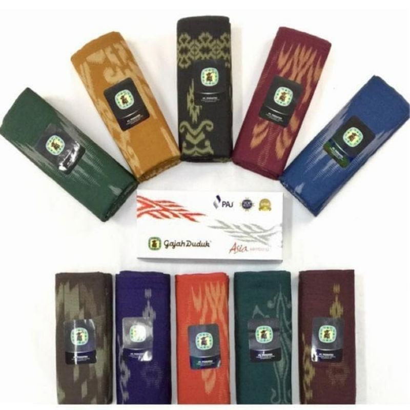 sarung gajah duduk kembang premium dewasa