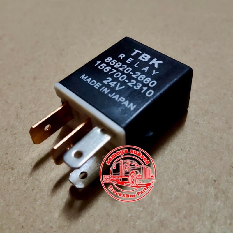 Relay Lampu Kaki 4 24V HINO LOHAN 85920-2660 156700-2310