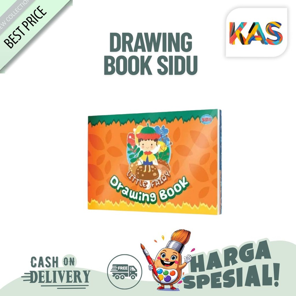 

Buku Gambar A4 Sidu / Sinar Dunia Drawing Book - 1 pak