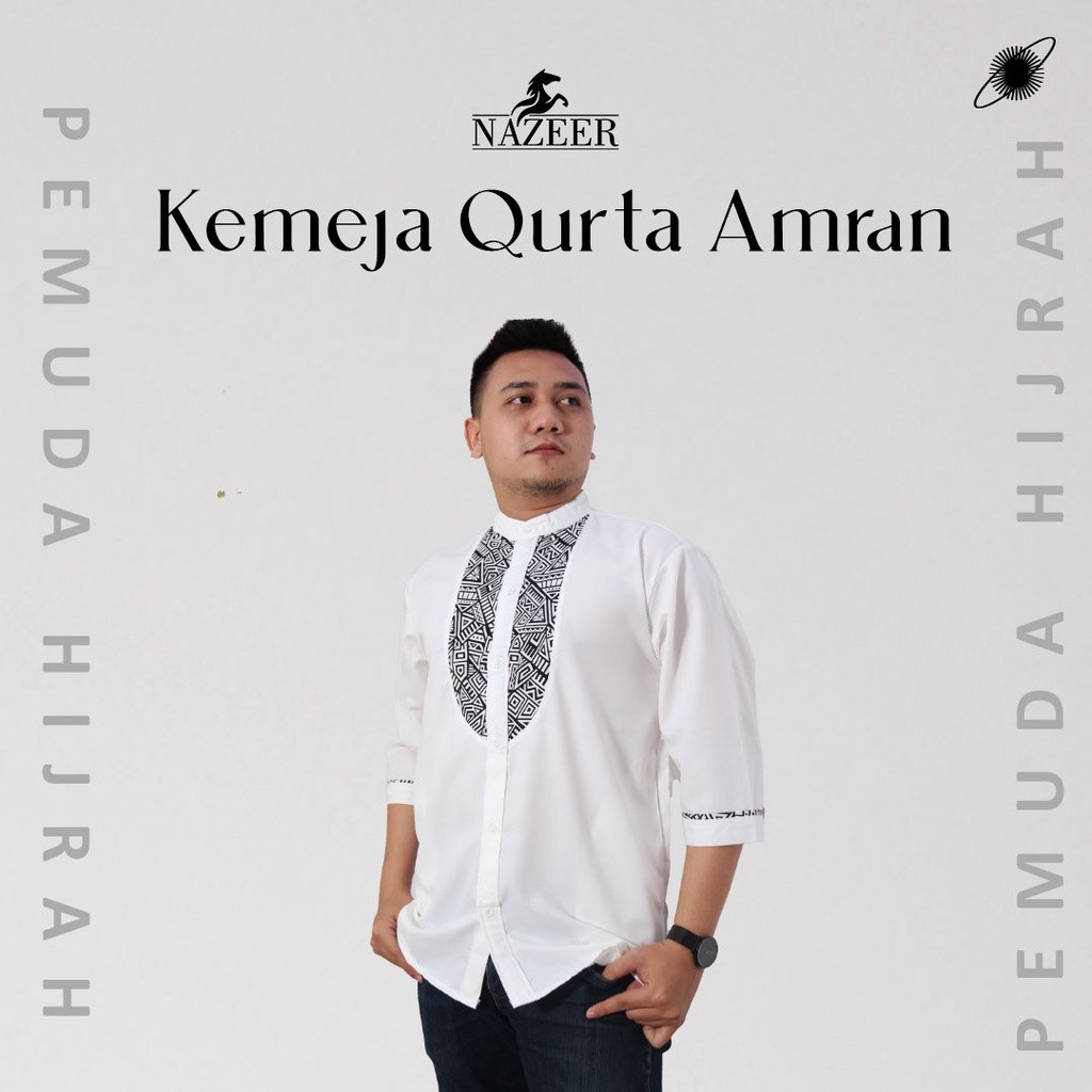 KEMEJA KOKO PRIA AMRAN / KEMKO AMRAN / QURTA PAKISTAN / KURTA AMRAN / KURTA