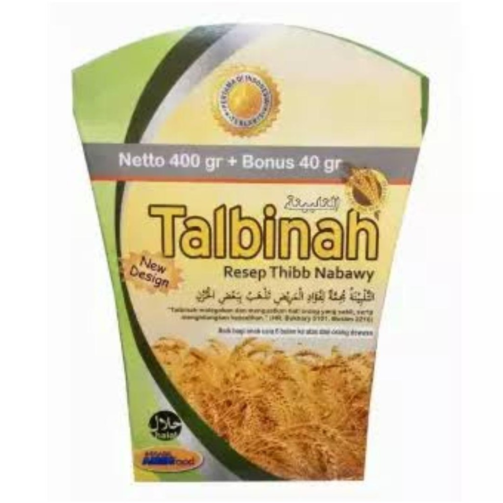

Talbinah Bubur Gandum 440 Gr Herbal Pencernaaan Asam Lambung Dan Maag Daibet darah tinggi