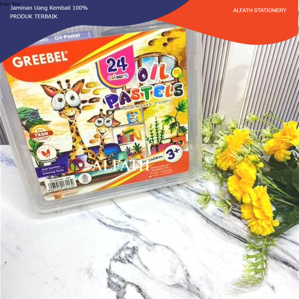 

Crayon Oil Pastel Greebel 24 Warna /Krayon greebel 24 warna