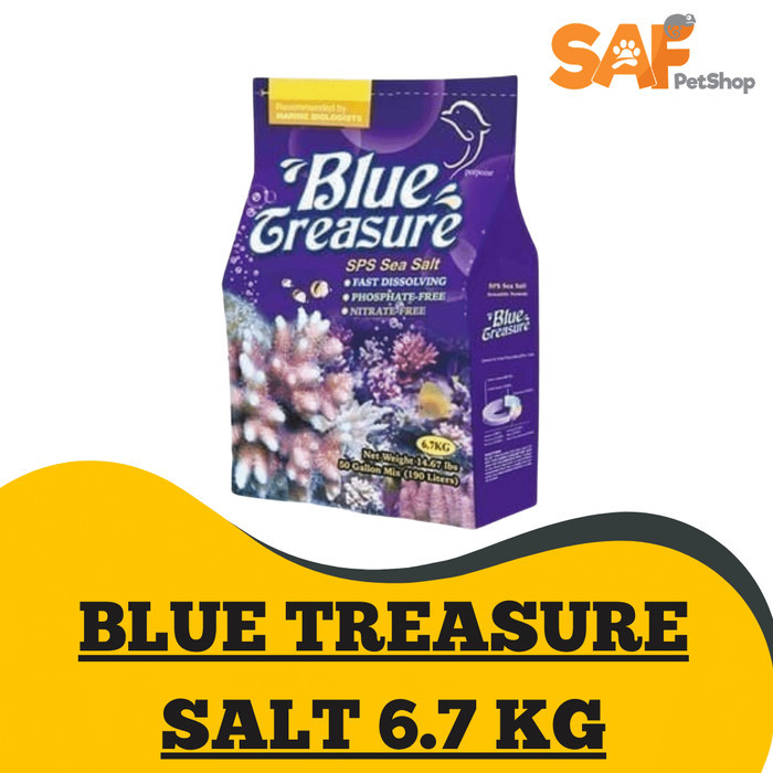 BLUE TREASURE GARAM AIR LAUT 6.7 KG GARAM ASW BUAT AIR LAUT
