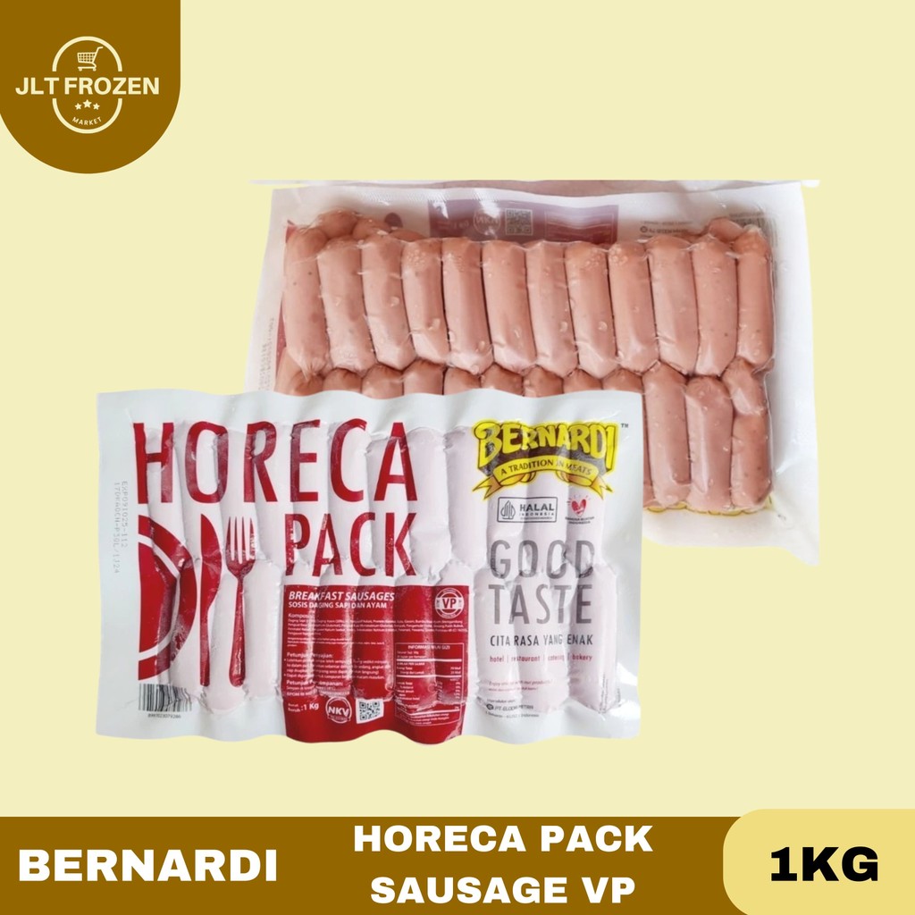 

BERNARDI HORECA PACK BREAKFAST SAUSAGES SOSIS BEEF BREAKFAST VP 1 KG