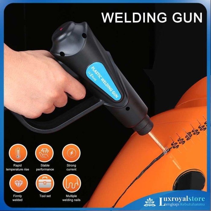 

Pistol Las Plastik Rapid Temperature Plastic Welding Gun 70W Taffware - Luxroyalstore