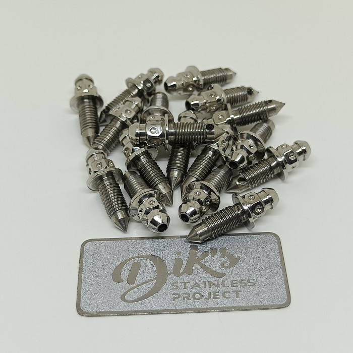 Baut nepel angin M8 kaliper standar motor honda stainless