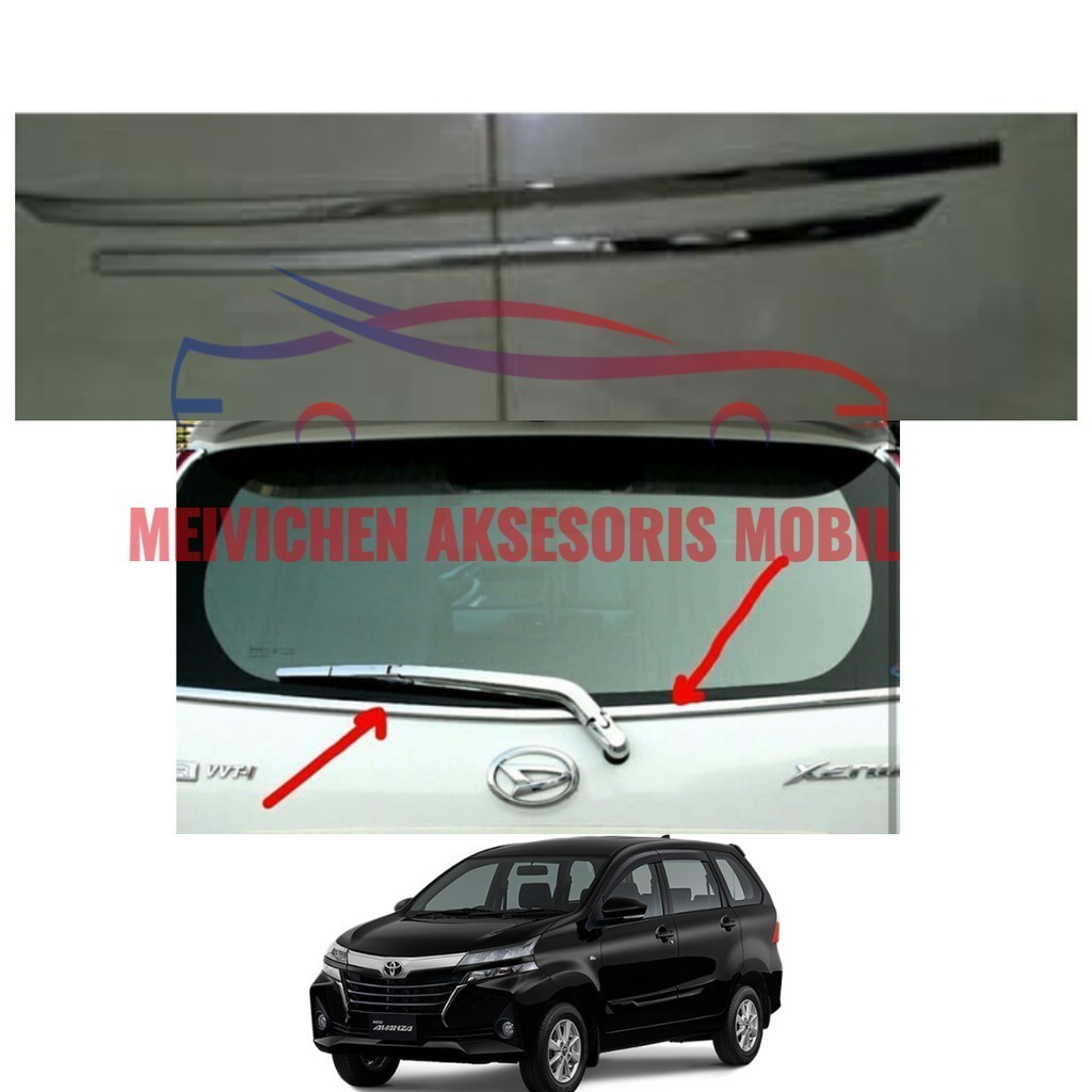 List lis Kaca Belakang Mobil All New Avanza Xenia Veloz 2012 - 2020