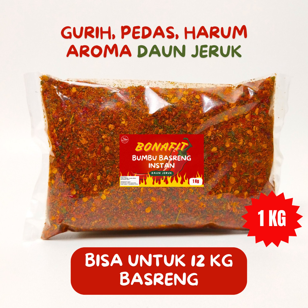 

BONAFIT Bumbu Basreng Instan 1kg / Bumbu Basreng Rasa Daun Jeruk