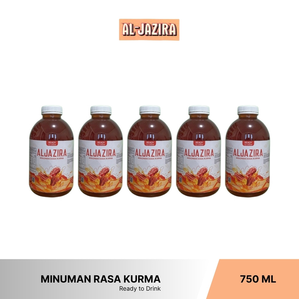 

AL-JAZIRA - Minuman Rasa Kurma (Ready to Drink) - 750 mL [5 Pcs]
