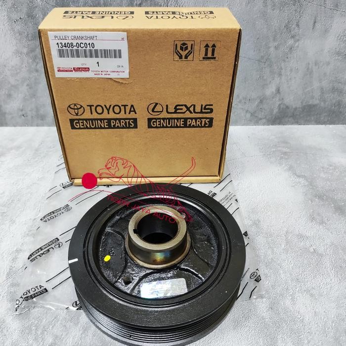 PULLEY PULLEY PULI KRUK AS CRANKSHAFT TOYOTA INNOVA INOVA BENSIN ORI TOP