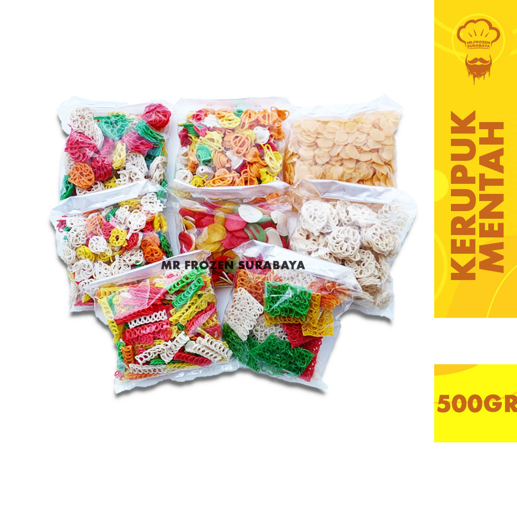 

Kerupuk Mentah Krupuk Seblak Prasmanan Mentah 500gr