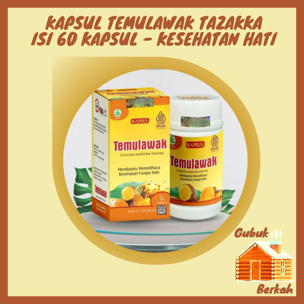 

Tazakka Kapsul Temulawak | memelihara kesehatan fungsi hati - Original