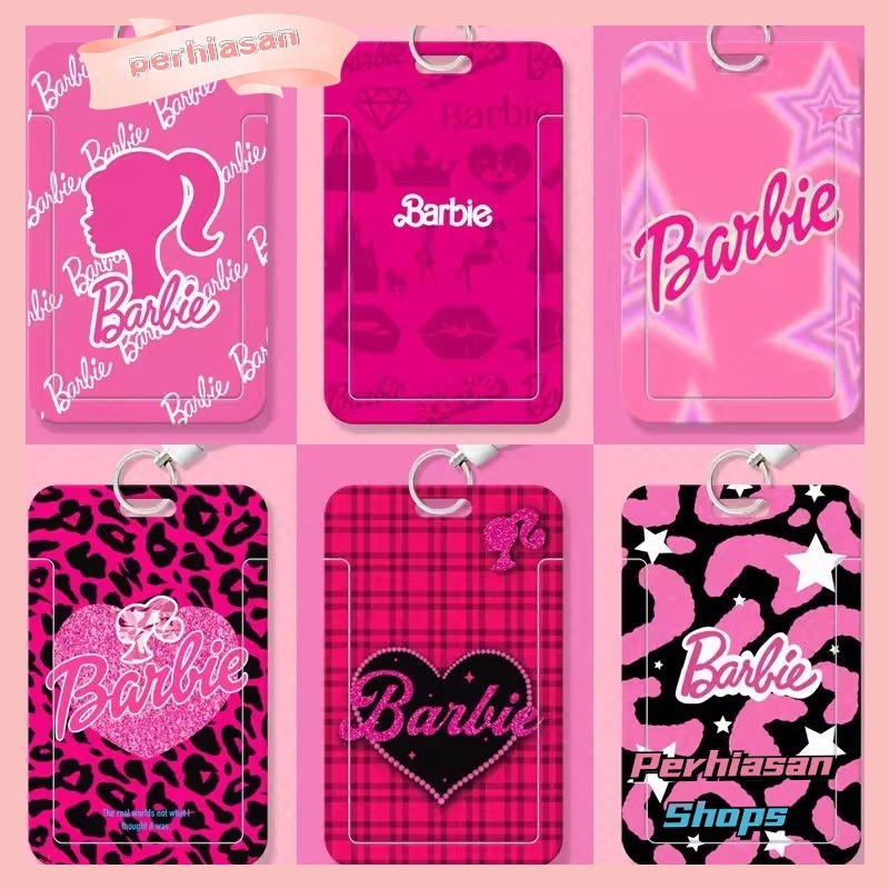 

【Perhiasan Shops】ID CARD HOLDER MOTIF KAWAII TEMPAT KARTU PHOTOCARD PHOTO CARD Dilengkapi Dengan Tali Tangan Berkualitas Tinggi Mendukung Diskon Untuk Pembelian Grosir,Pola Barbie Berwarna Pink