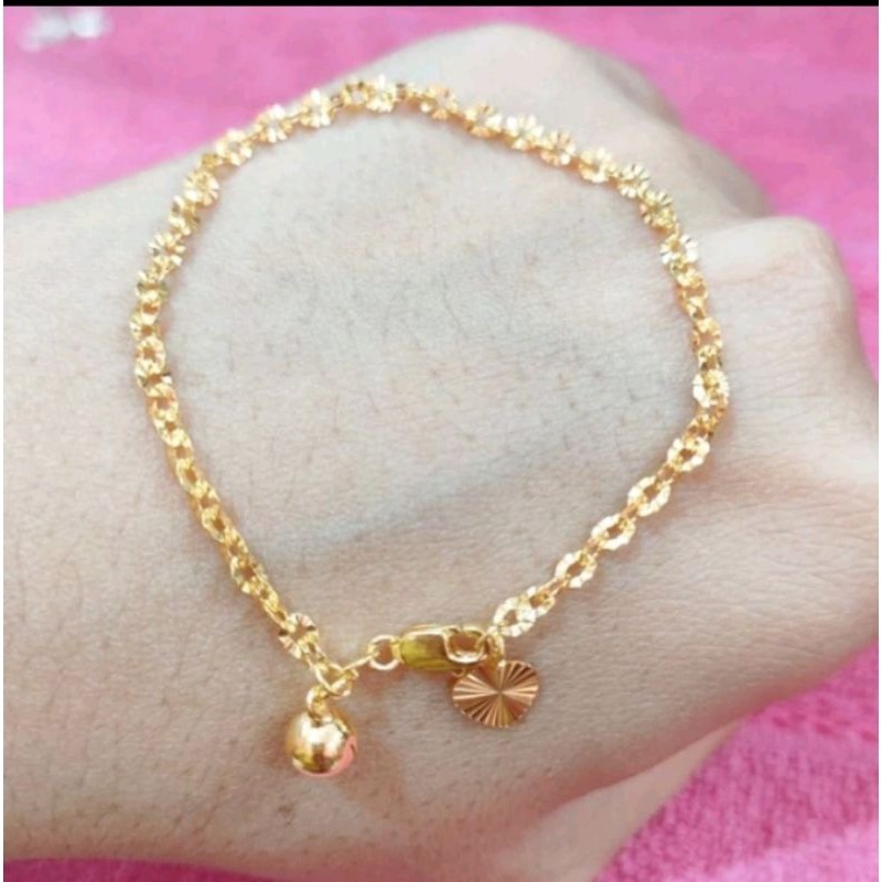 Beseler gelang tangan wanita titanium anti karat elegan anti luntur
