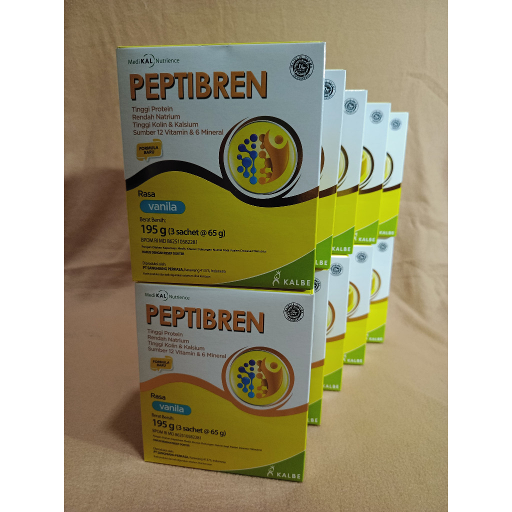 

Bundle Susu Peptibren Rasa Vanilla dan Kacang Hijau 10 Box