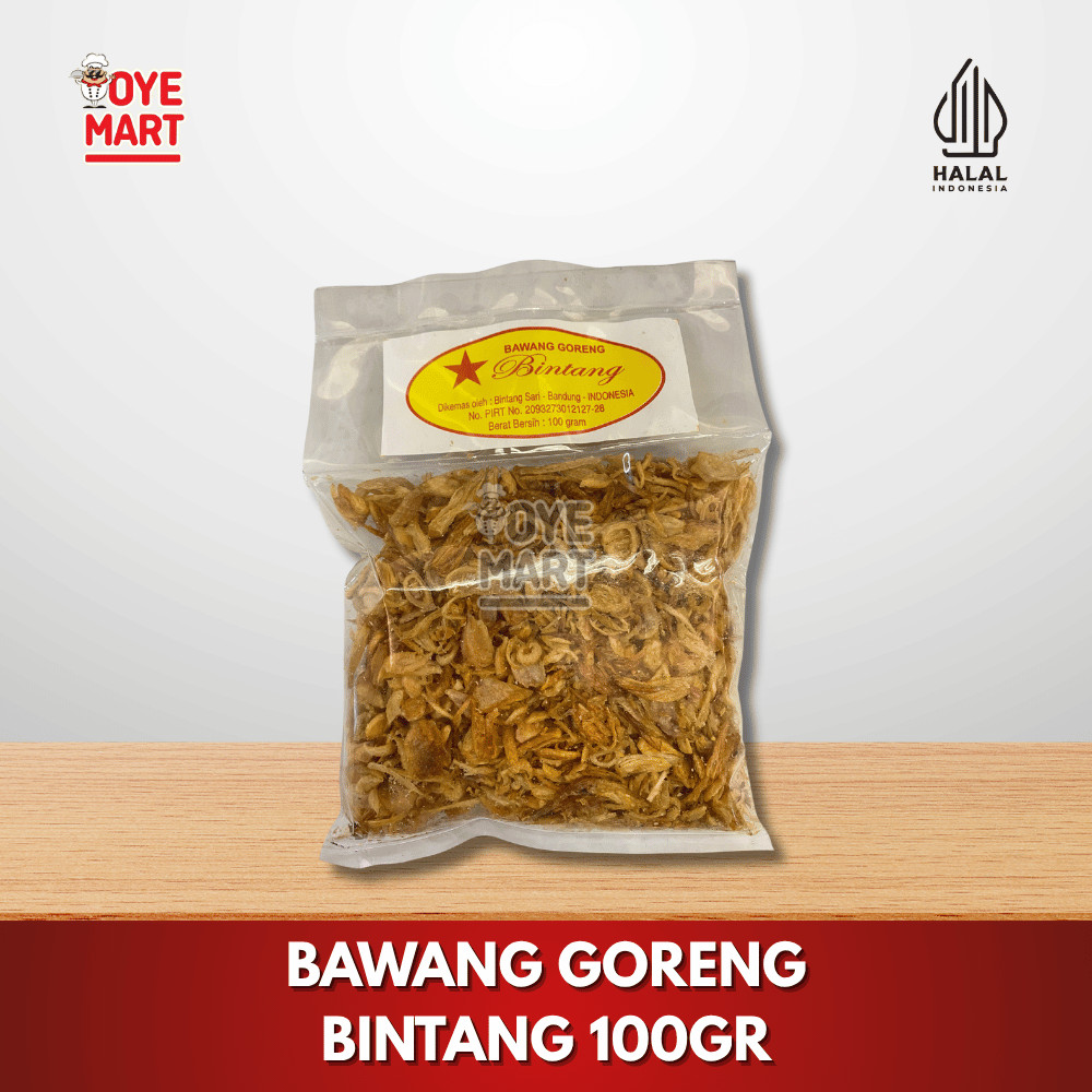 

BAWANG GORENG BINTANG 100GR