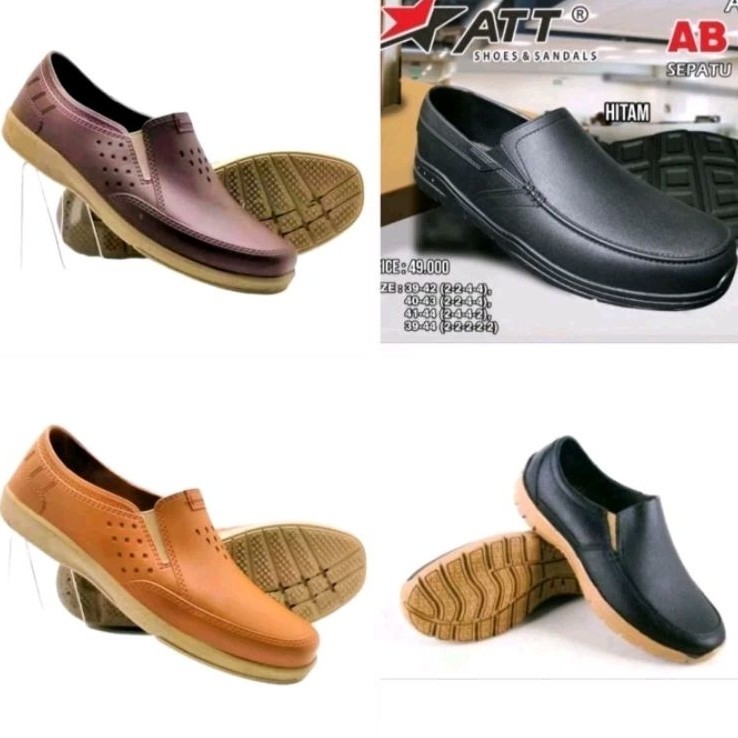 SEPATU KARET PRO ATT AWK / SEPATU FANTOFEL KARET PRIA DEWASA /AB 683/ AB 668