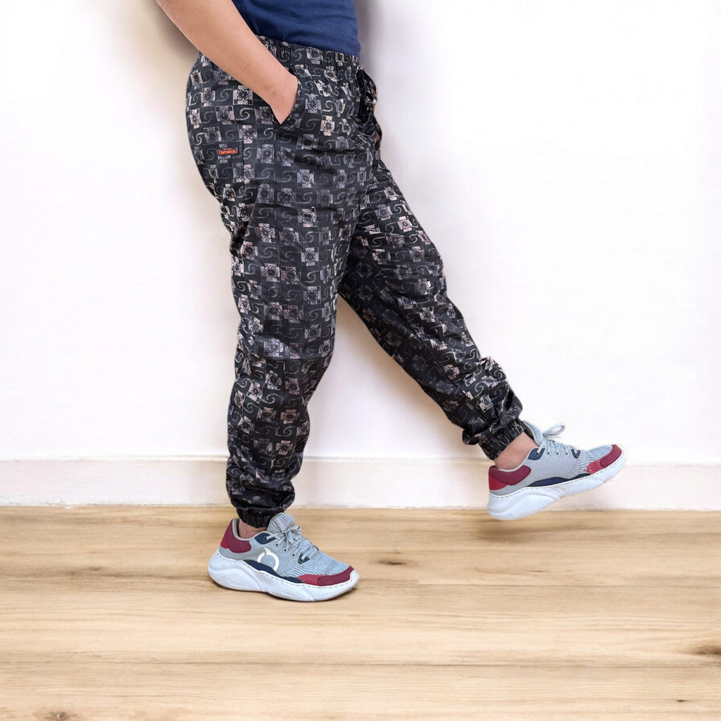 Celana Jogger Batik Pria Panjang Joger Pants Katun Premium Surya Teja CJ-28