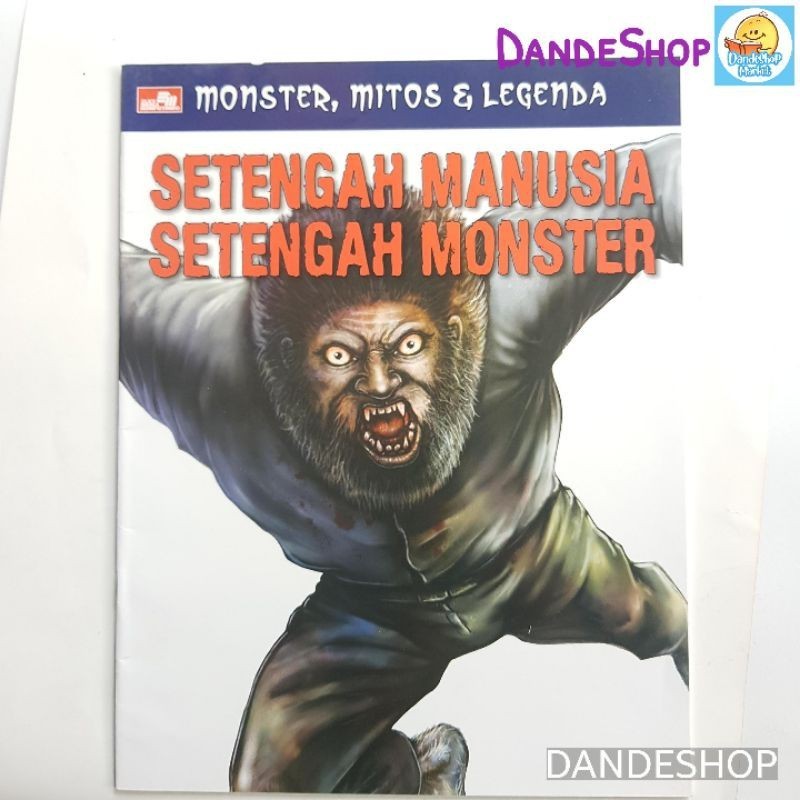 Setengah Manusia Setengah Monster  - Buku Seri Monster Mitos dan Legenda
