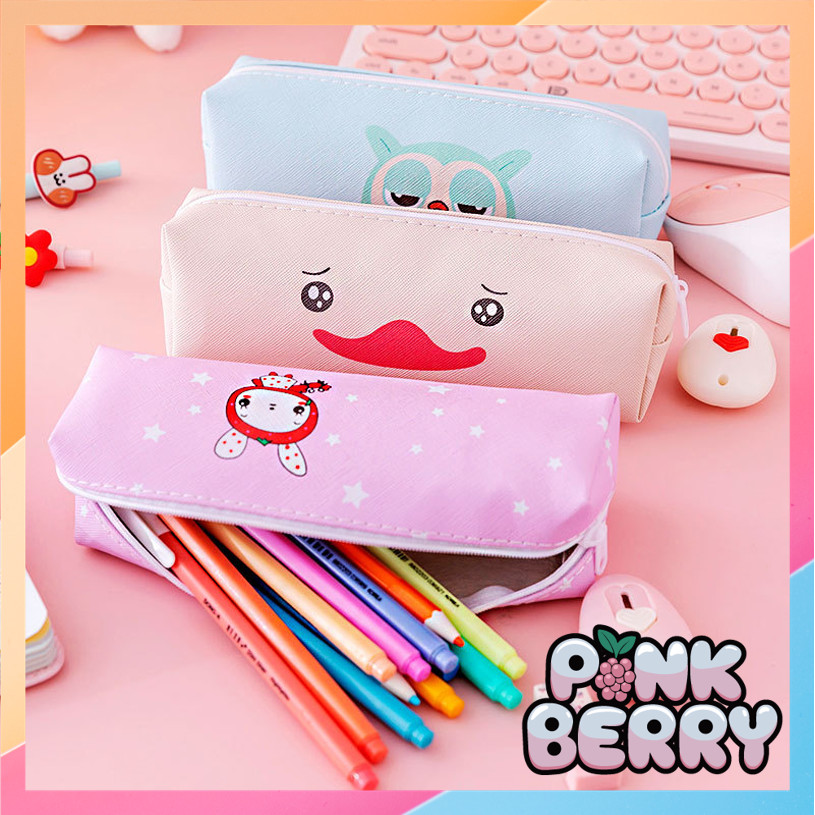 

PINK BERRY S5726 Kotak Pensil Tempat Pensil Karakter Lucu Tempat Pensil Kotak Pensil Case Motif Kotak Pensil Anak Import