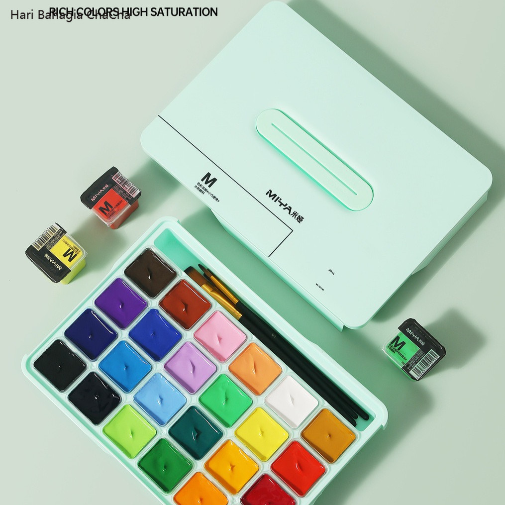 

Set Cat Air Warna Untuk HIMI 30ml 24/36 Warna Cangkir Jelly Tidak Beracun Portabel