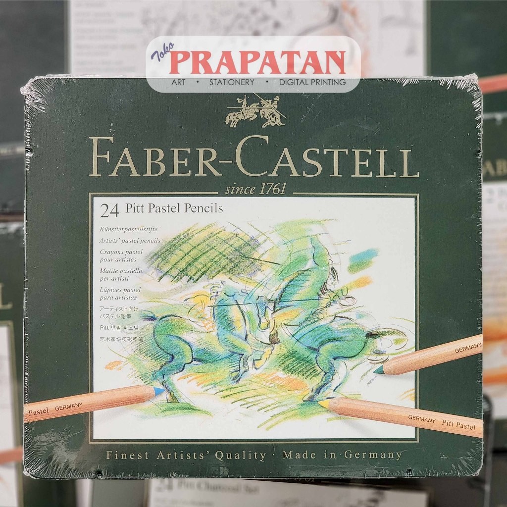 

Pensil Warna Faber Castell Pitt Pastel Pencils 24C 112124 | Color Pencil | Finest Artist Quality
