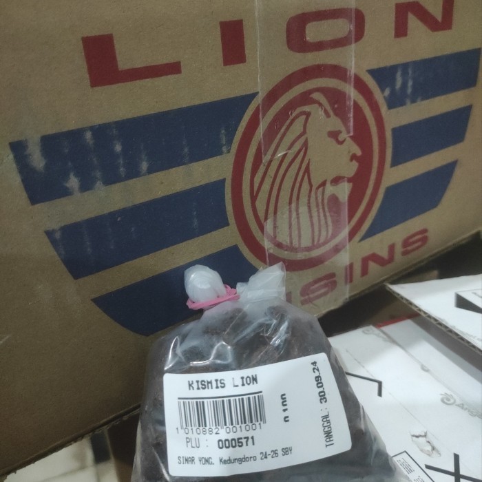 

Kismis Hitam Lion 100gr Curah