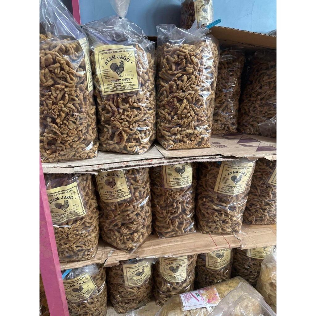 

Sale keripik usus super premium 1kg jaya makmur ayam food Crispy Snack - - Happy Shopping