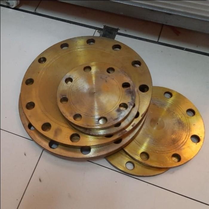 Flange Buta Besi 12" Inch PN10 - Blind Flange Carbon Steel DN300 PN 10