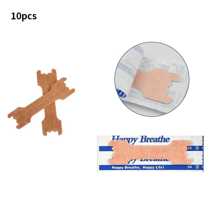 Isi 10 Nassal Strip Nasal Strip Anti Dengkur Plester Hidung Tersumbat Plaster Hidung Tersumbat
