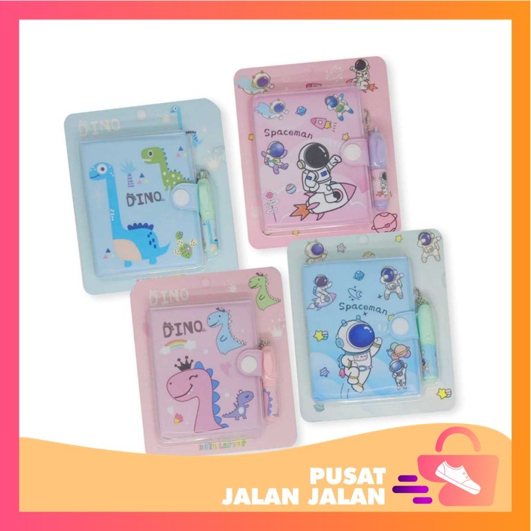 

PJJ - S6327 Notebook Kartun Mini Anak / Notebook Mini Free Pena Motif Kartun Lucu / Buku Catatan Anak Lucu / Set Notebook Lucu