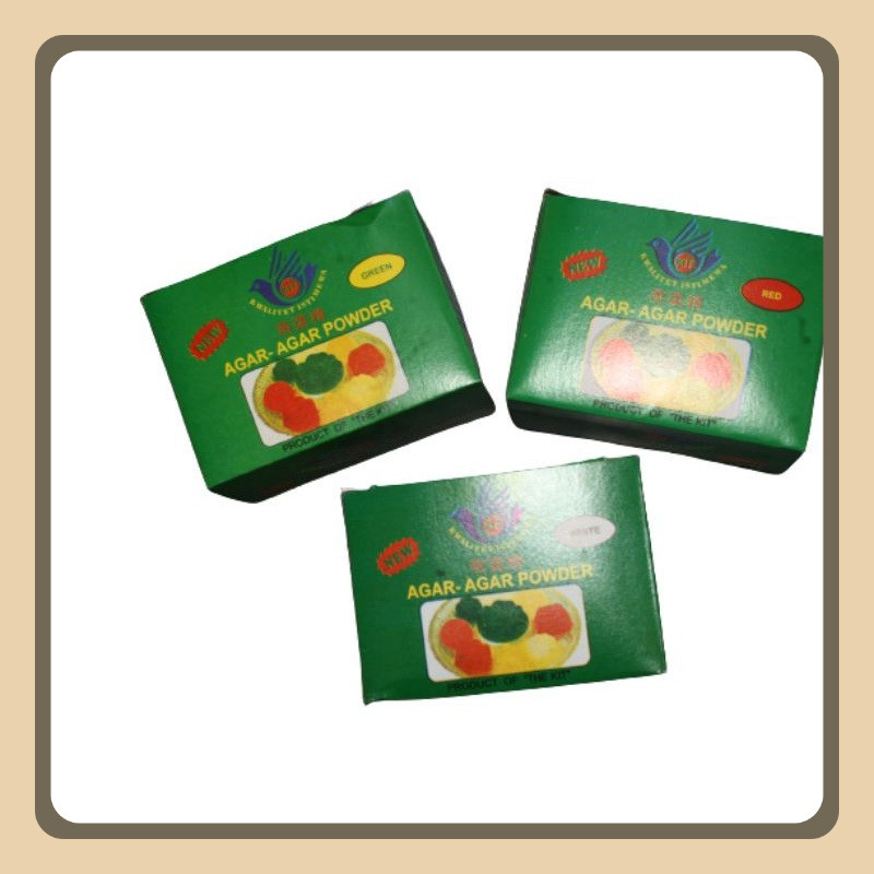 

AGAR AGAR KIT PERBOX ISI 12 PCS @7g