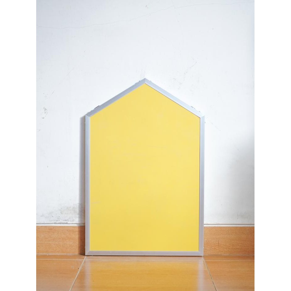 

[Schoolhouse Magnetic Board] List Alumunium - Papan tulis Anak - Kuning