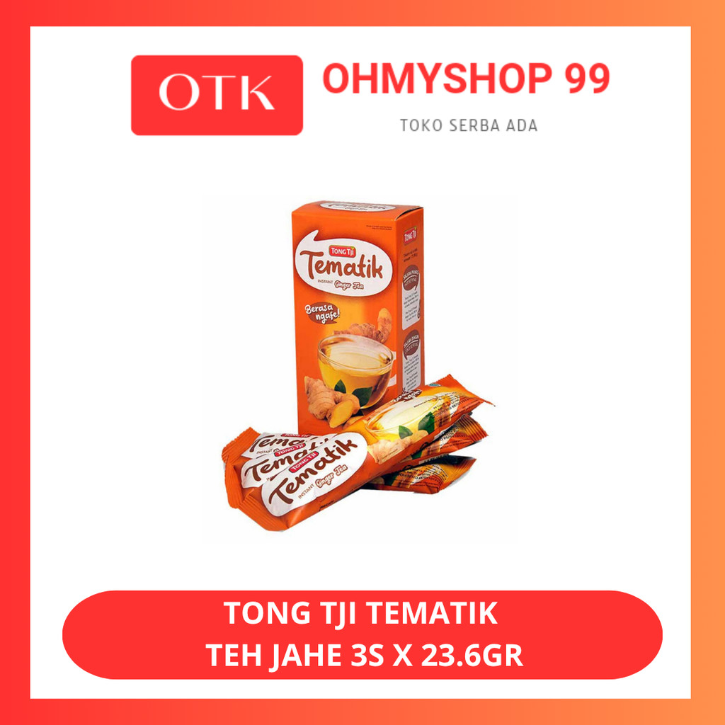 

TONG TJI Tematik Teh Jahe Instan 3sx23.6gr