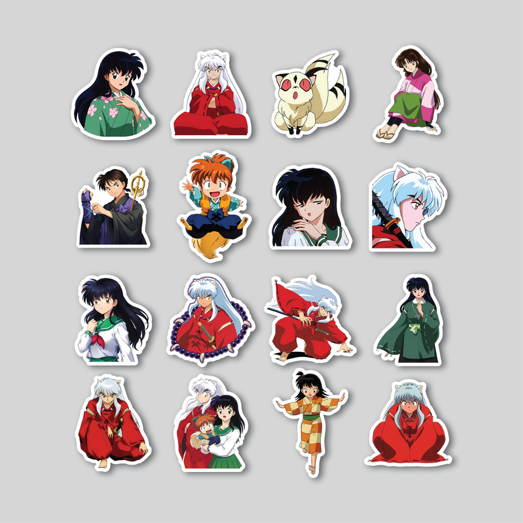 

Sticker Pack Inuyasha | Sticker Tumbler | Stiker Laptop Koper Helm