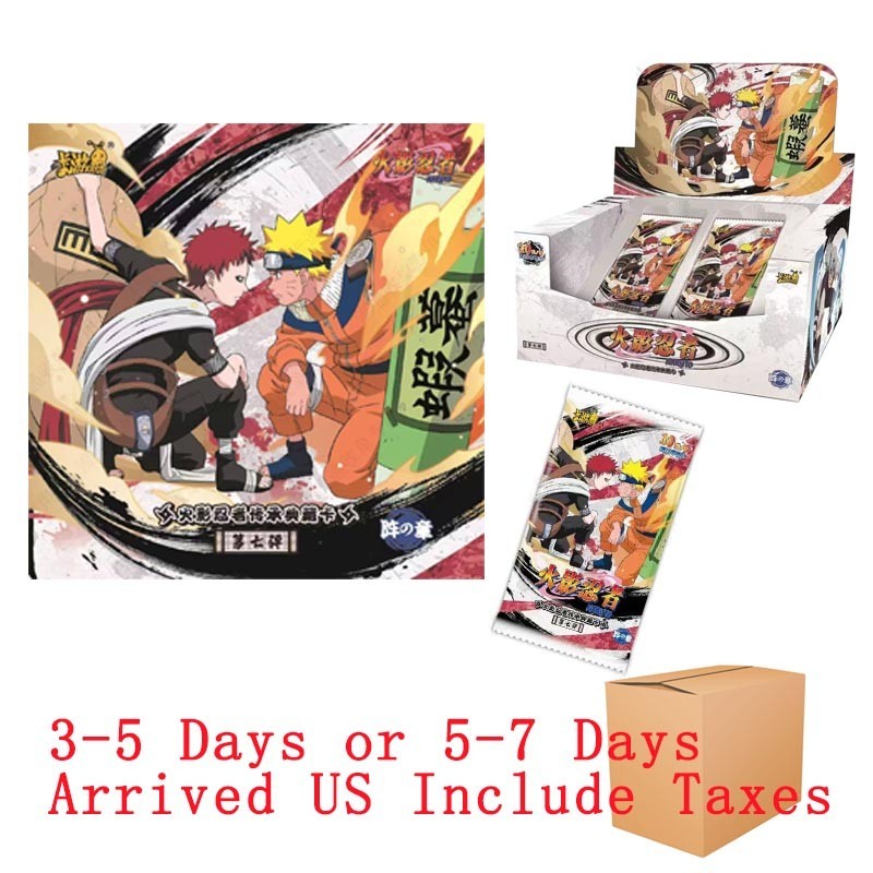 

Wholesales Anime Naruto Cards Booster Box Naruto T4W7 Cartoon Tcg Card For Kids Toys Game Gift
