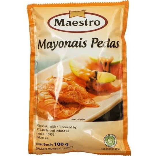 

KOE - MAESTRO MAYONAISE PEDAS BKS 100 GR - ABO