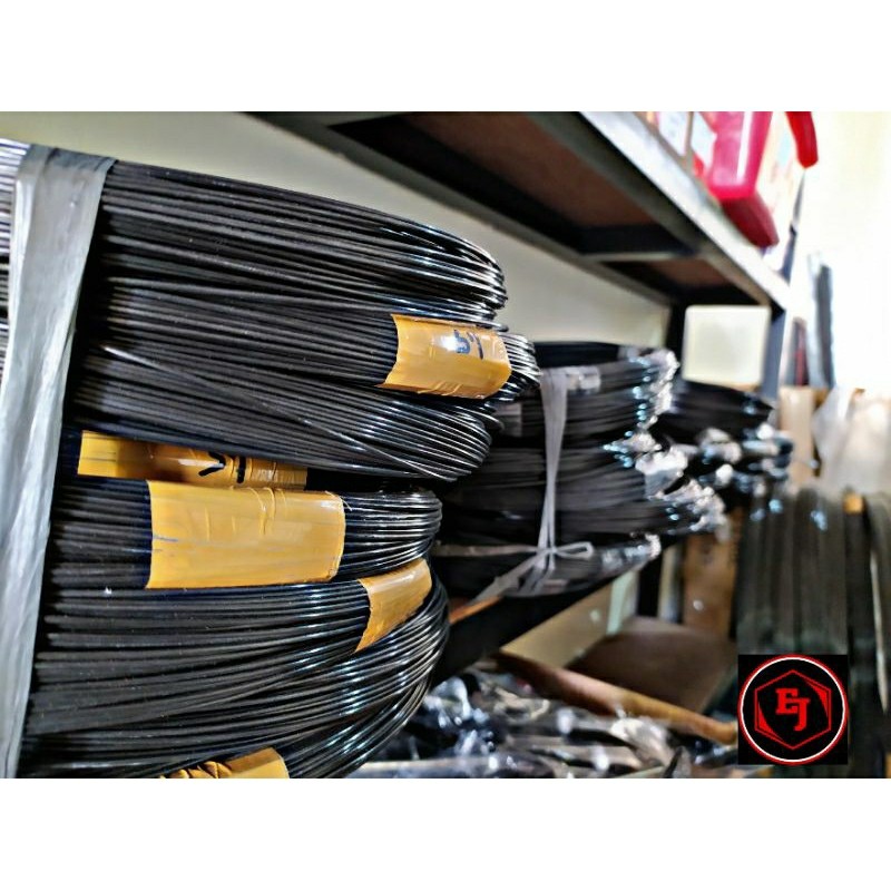 RUJI FIBER HITAM 1MM 1.3MM 1.5MM 1.8MM 2MM RUJI SANGKAR BURUNG KWALITAS CO