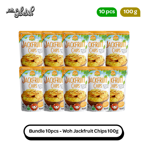 

Bundle 10pcs - Woh Jackfruit Chips 100 gr