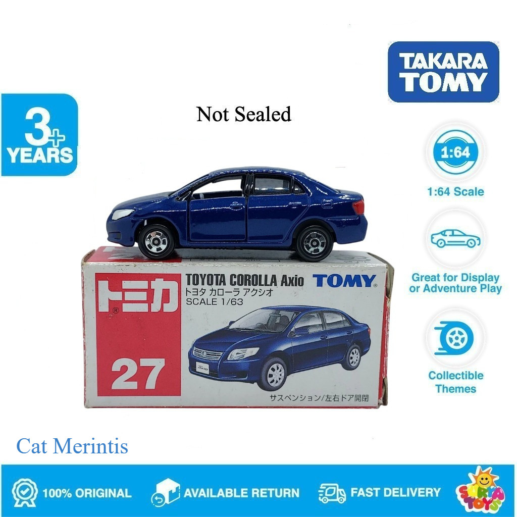 Tomica 27 1/63 Toyota Corolla Axio