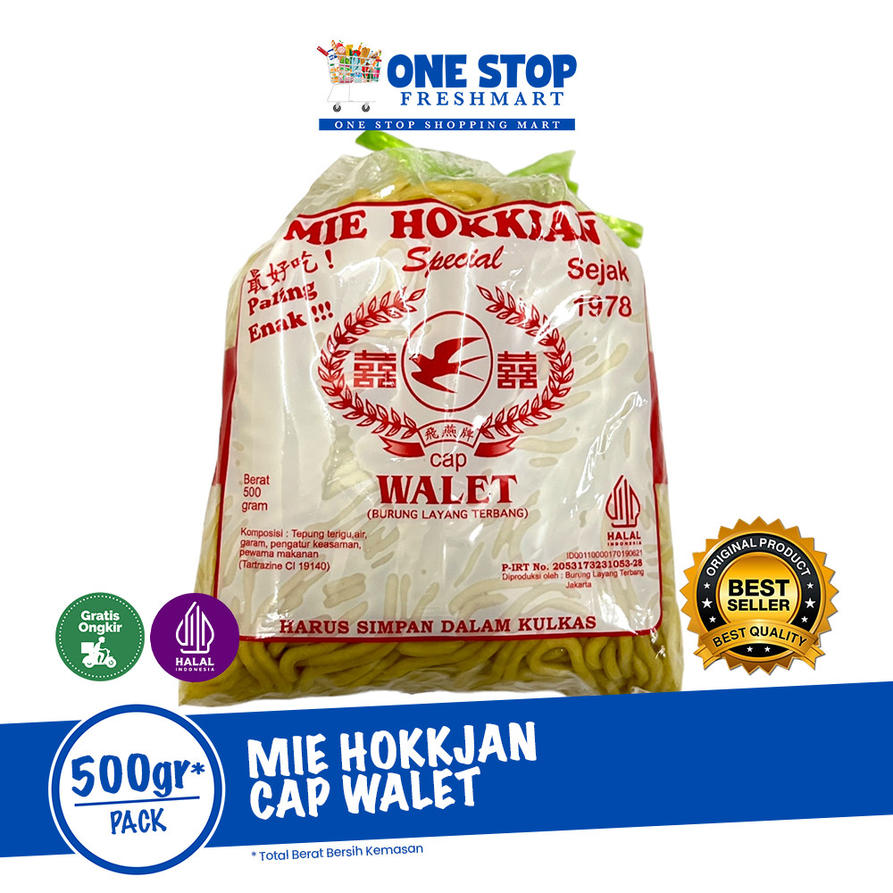 

MIE HOKKIAN WALET 500GR