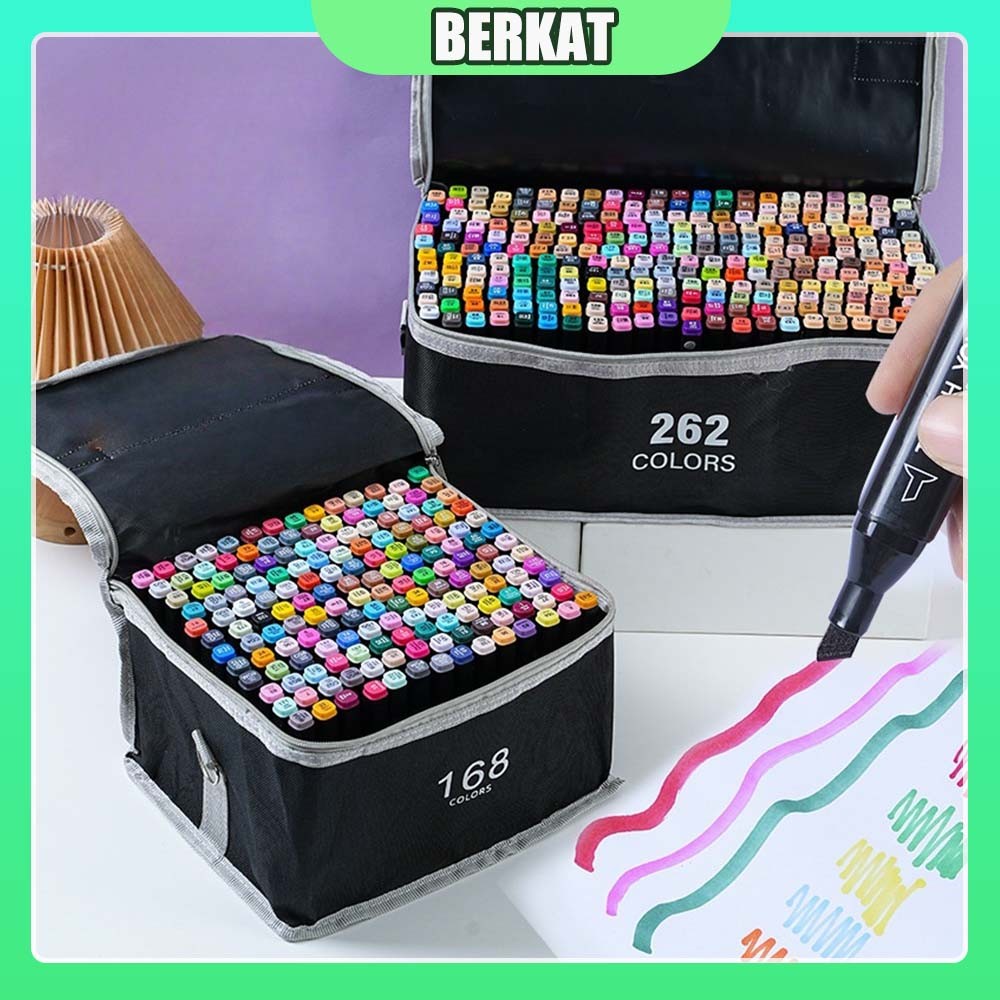 

Spidol Warna Stabilo Touch 24/36/48/60/80 Warna Sketsa Spidol Umum General Marker Set Animation Markers / Twin Market Set Spidol